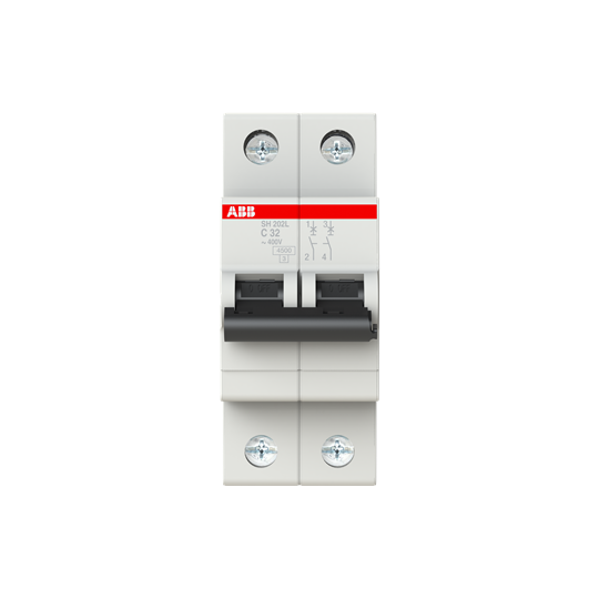 Disj modulaire ( non accessoiriable) 2P (4,5KA) SH202L-C32