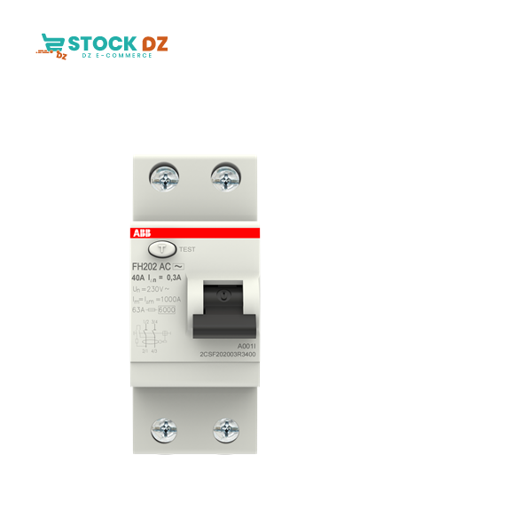 Inter-diff modulaire ( non accessoiriable) 2P FH202-40-300mA-AC