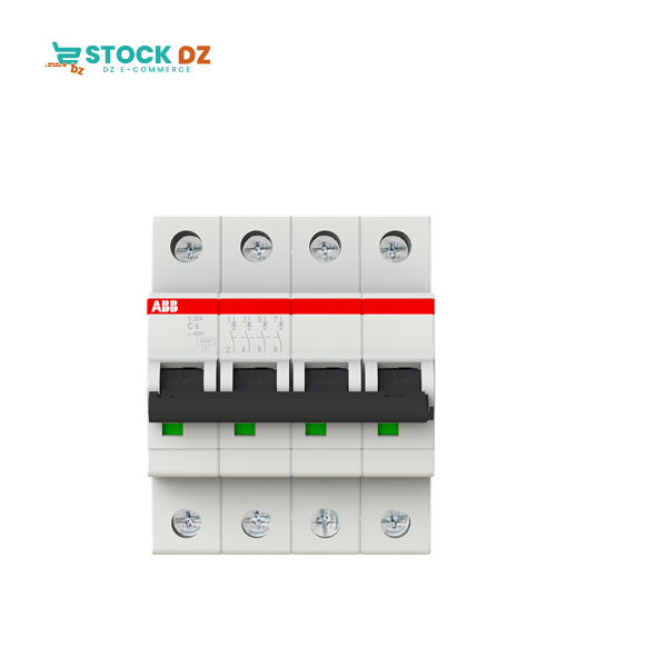 Disj modulaire 4P (6-10KA) S204-C6