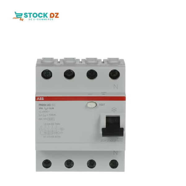 Inter-diff modulaire ( non accessoiriable) 4P FH204-25-300mA-AC