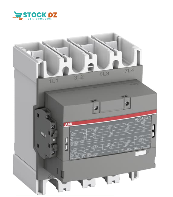 Contacteur 400A-AC1/4P+(1NO+1NC) AF265-40-11-13 (100 a 250VAC/DC-50/60Hz)