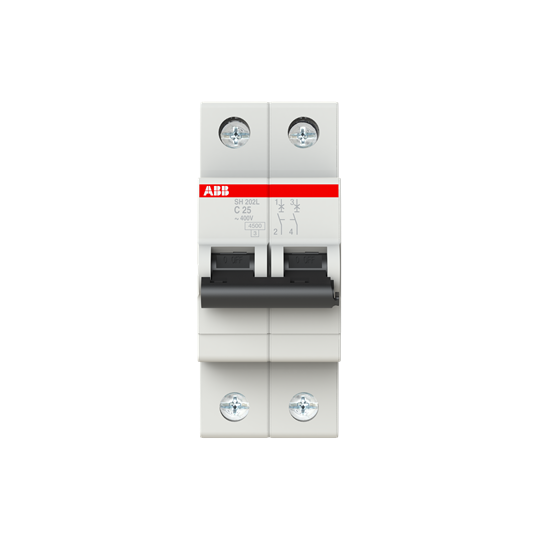 Disj modulaire ( non accessoiriable) 2P (4,5KA) SH202L-C25