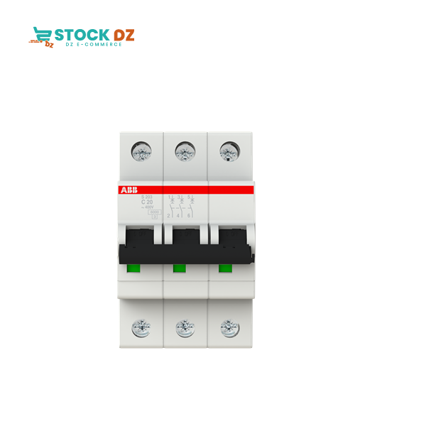 Disj modulaire 3P (6-10KA) S203-C20