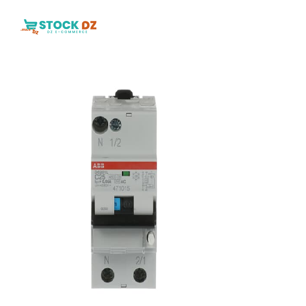 Disj Diff modulaire Ph+N (4,5KA) DS201L-C25-30mA-AC