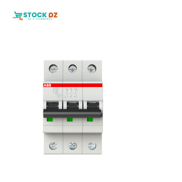 Disj modulaire 3P (4,5-6KA) S203L-C25